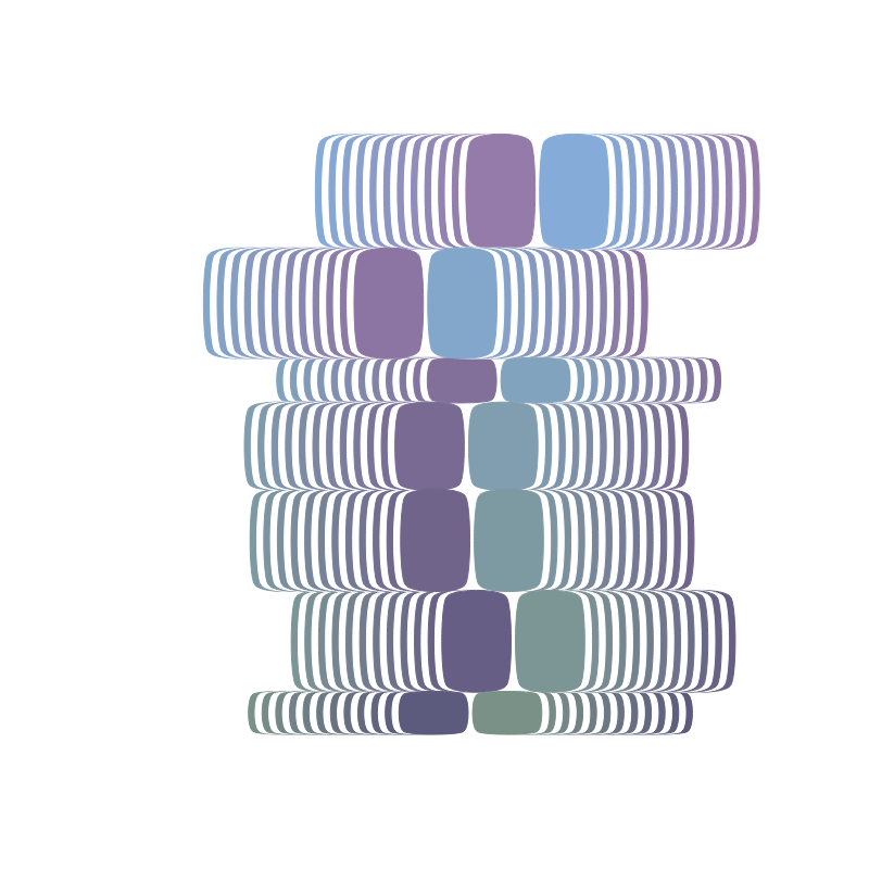 Reflection of Stripes 001 #59 static token preview