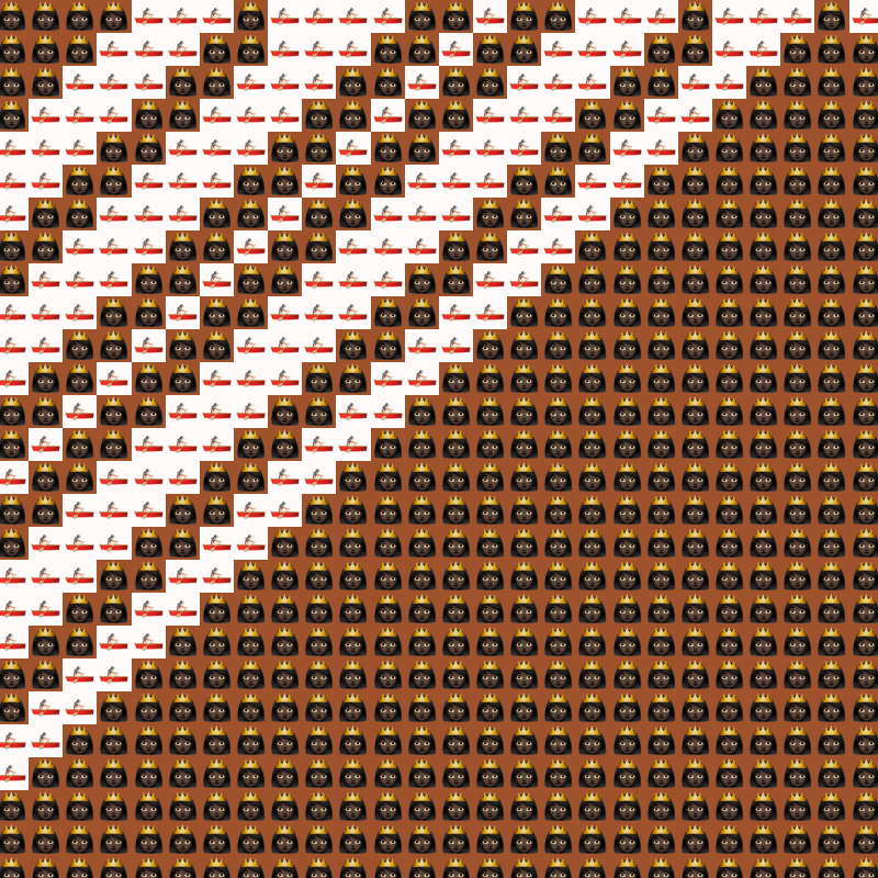 Elementary Cellular Emoji Automata #741 static token preview