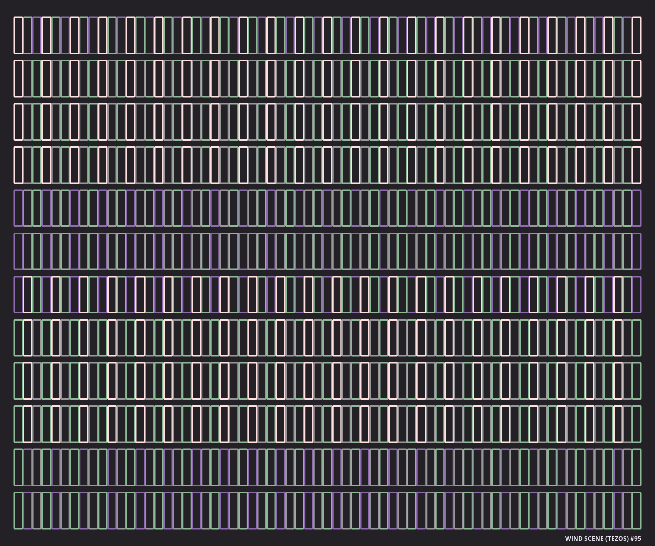 Wind Scene (Tezos) #95 static NFT preview