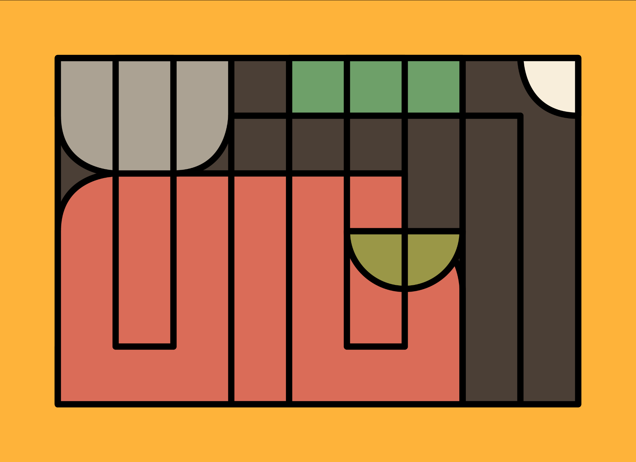 Stack (6x9) #216 static NFT preview