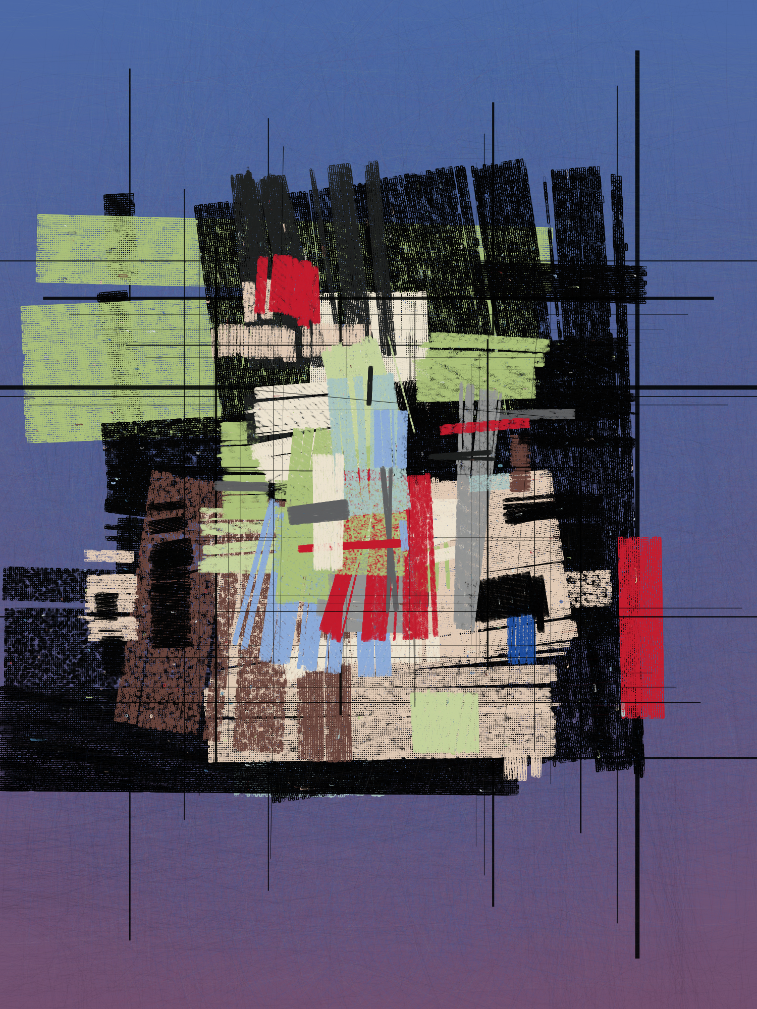 Generative Composition #245 static NFT preview