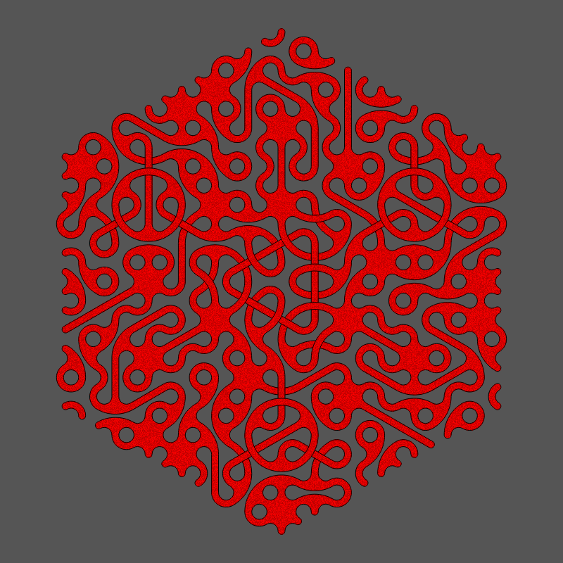 Threefold Symmetry - Dark Variations #356 static token preview