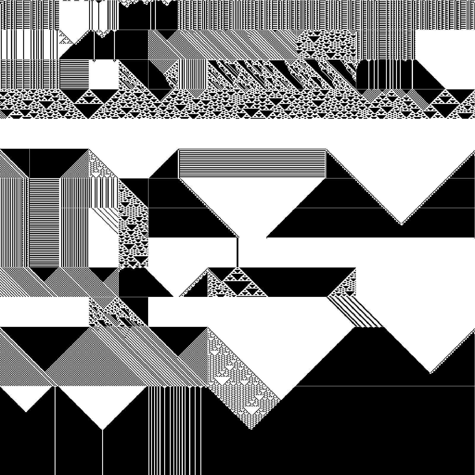 RULES (for Elementary Cellular Automata) #276 static NFT preview