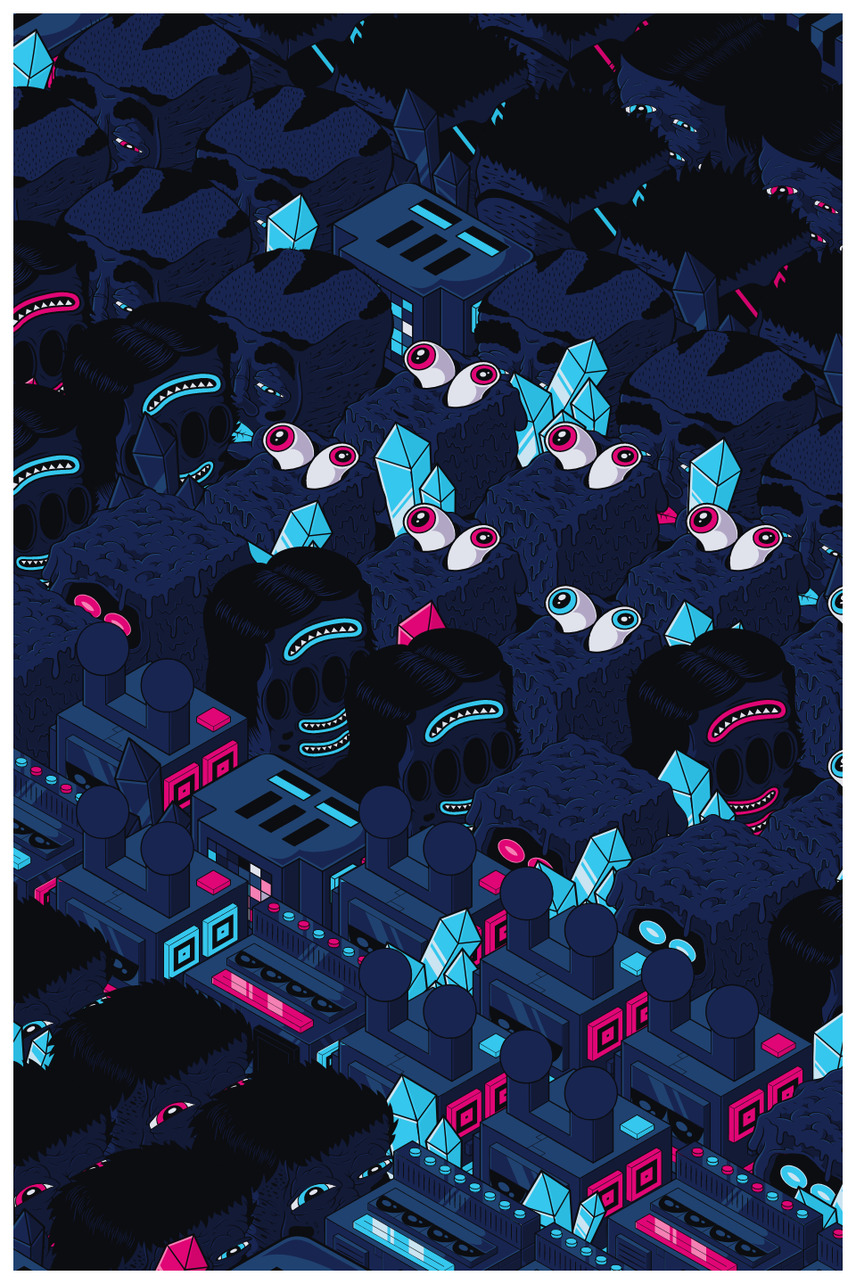 SMOLSKULLs × Monster Gaze #231 static token preview