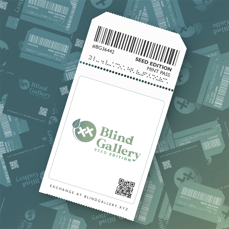 Blind Gallery Mint Pass (Seed Edition) #394 static NFT preview