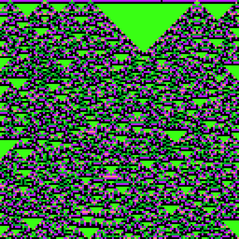 Totalistic Cellular Automata #86 static token preview