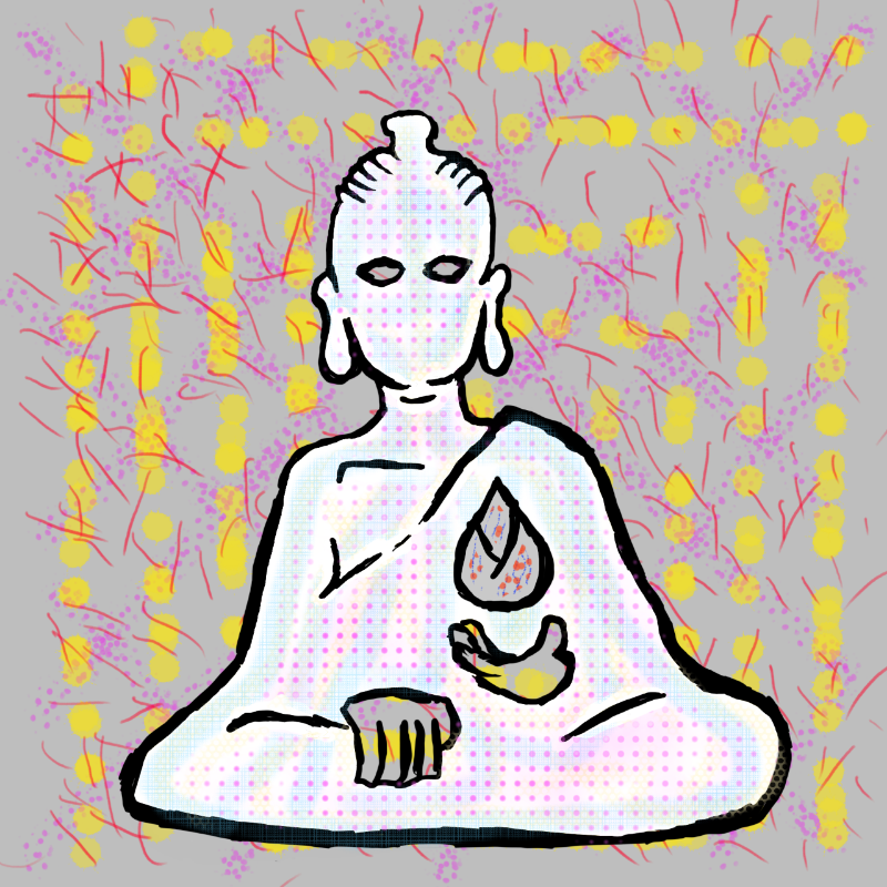 rANDOM LORD BUDDHA #40 static NFT preview