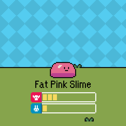 Pocket Slimes #115 static NFT preview