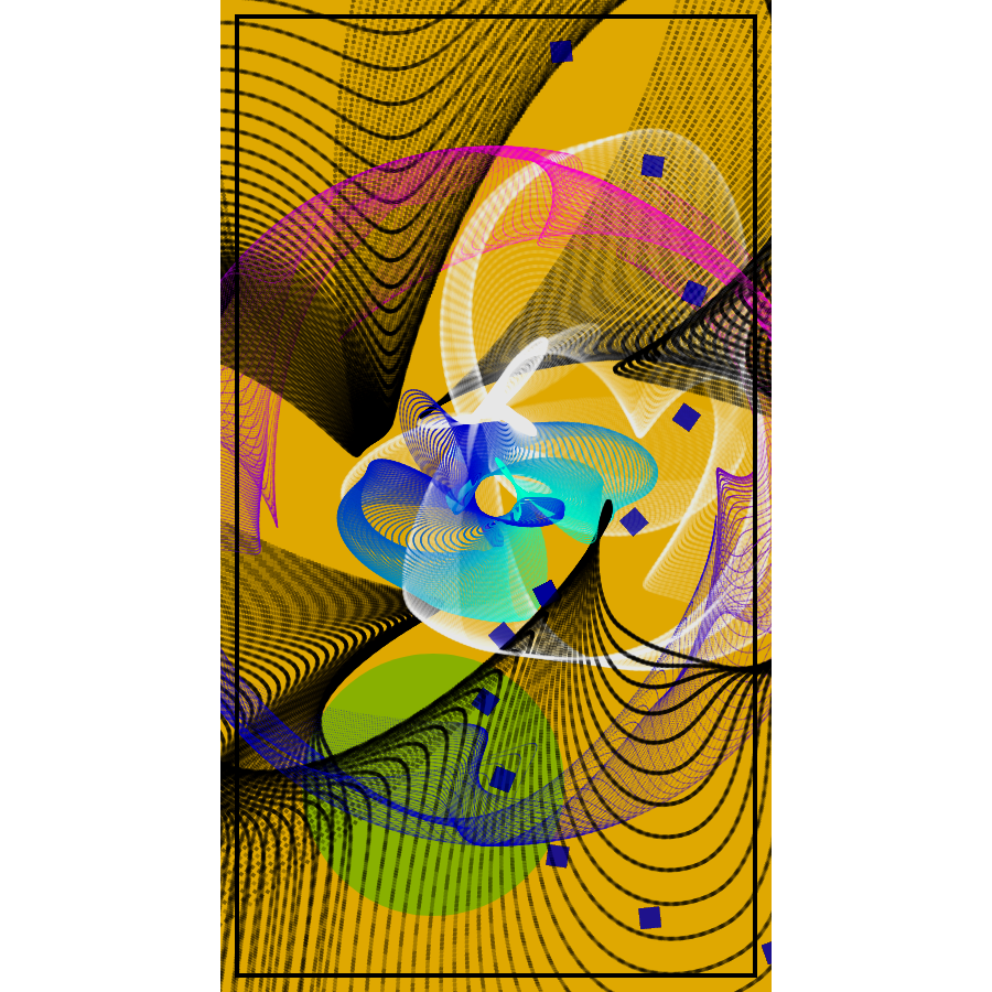 Abstract Hedonism #124 static NFT preview