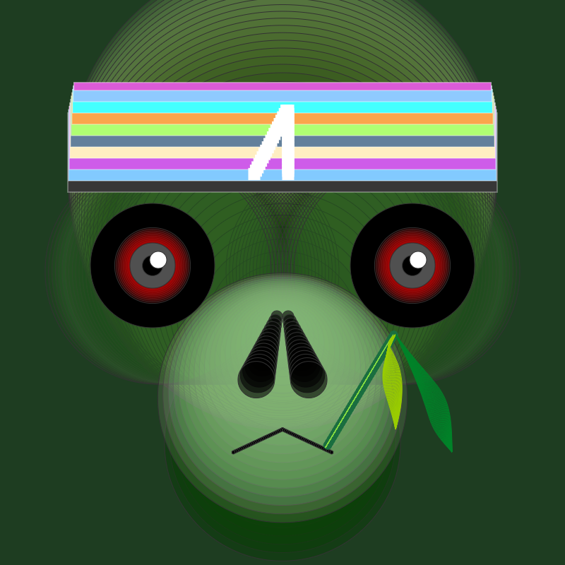 Aka's Ape #195 static NFT preview