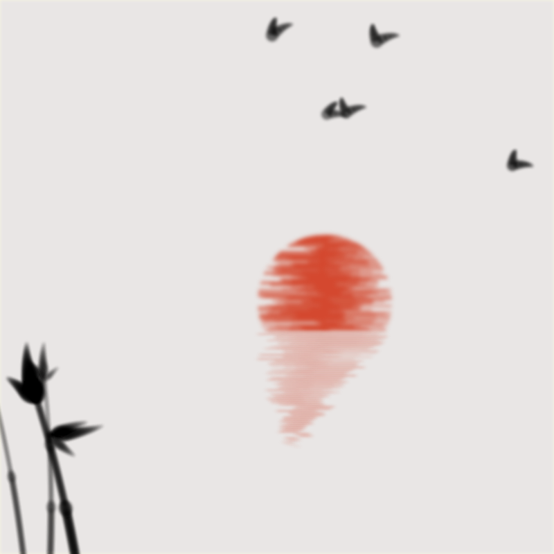 Sunset on Water #37 static token preview