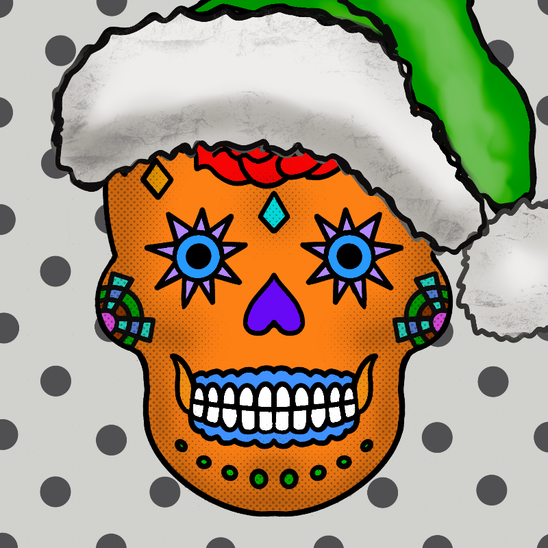 Sugar Skulls #118 static NFT preview