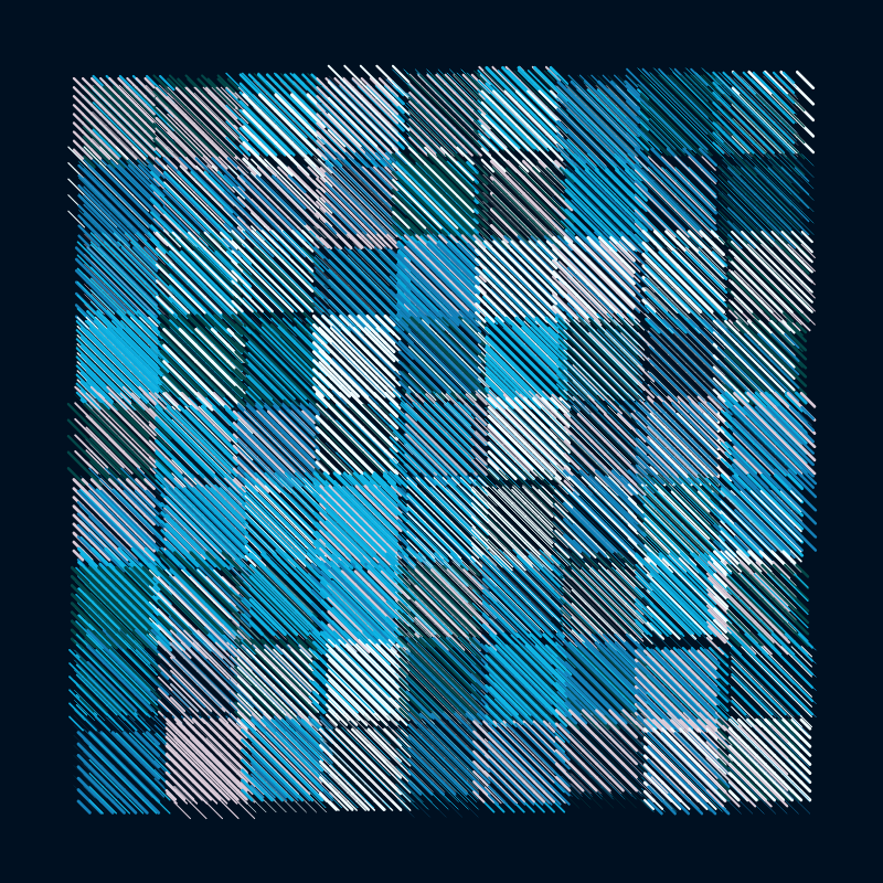 Generative Patchwork #85 static token preview