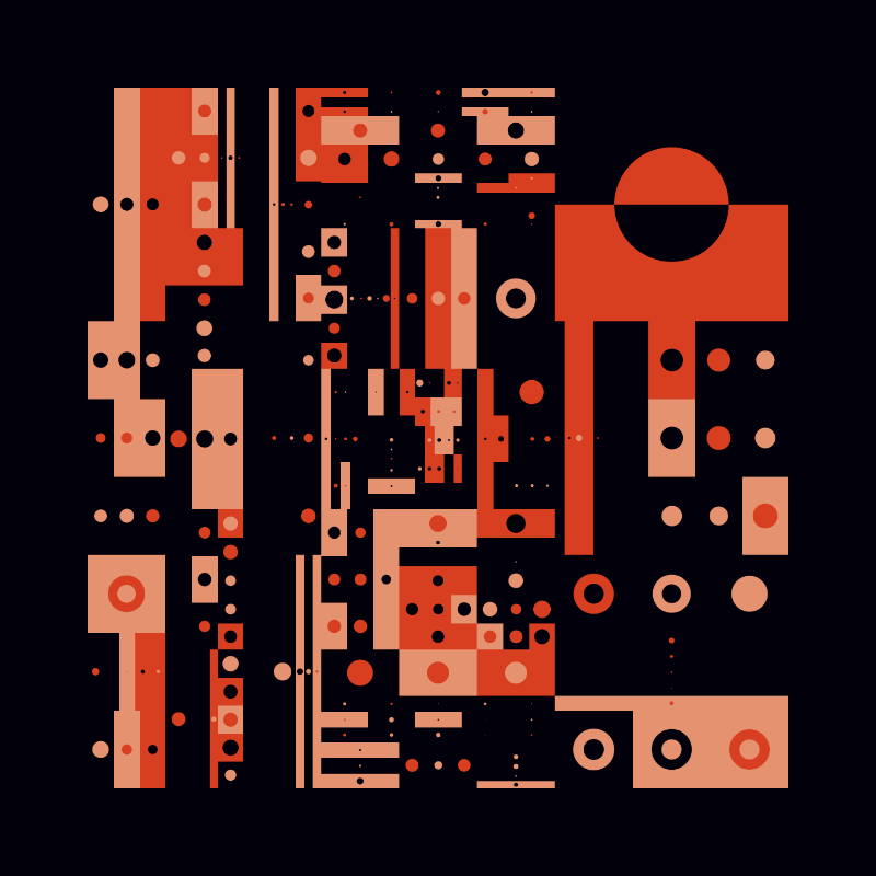 Subject Red #72 static NFT preview