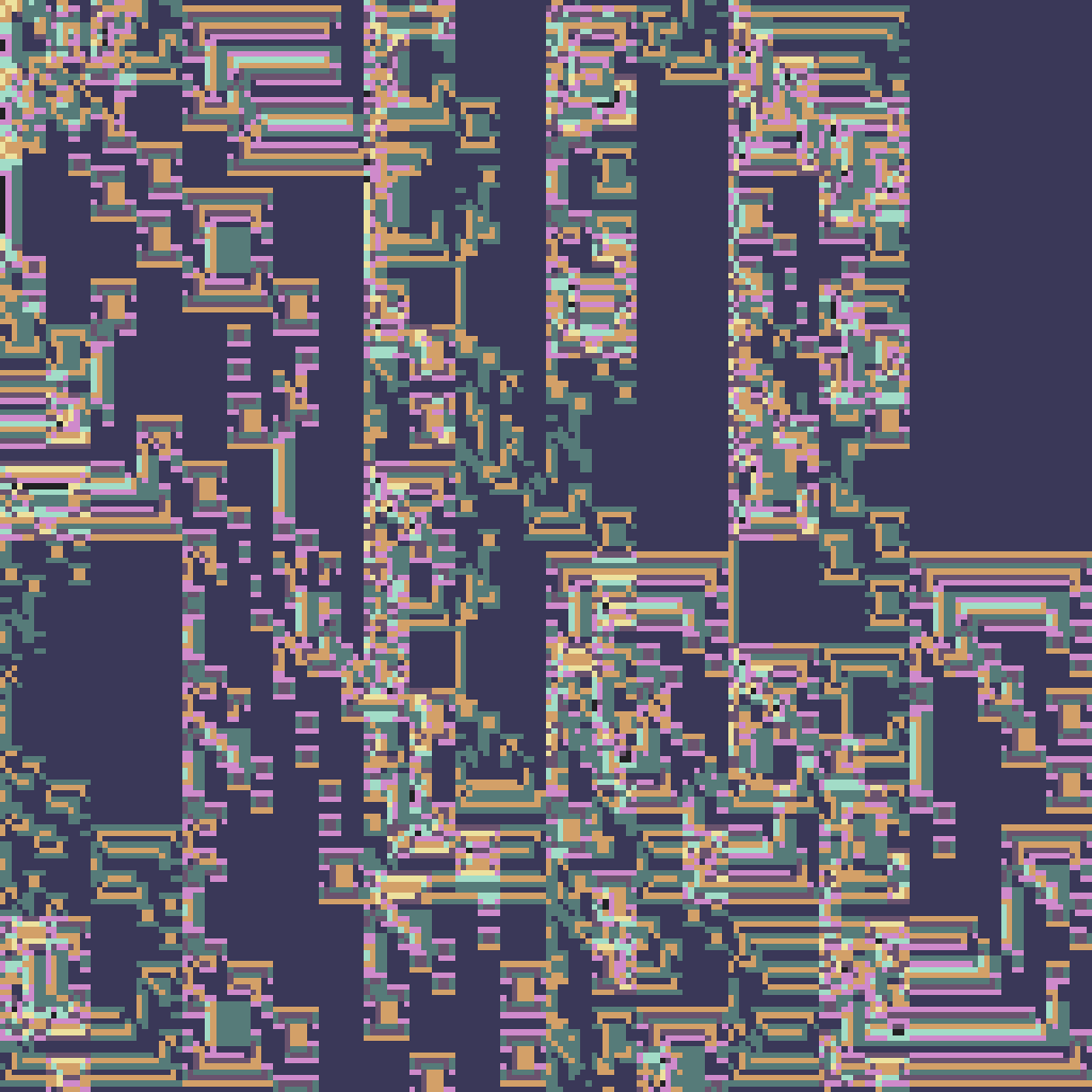 Zero-player game #628 static NFT preview