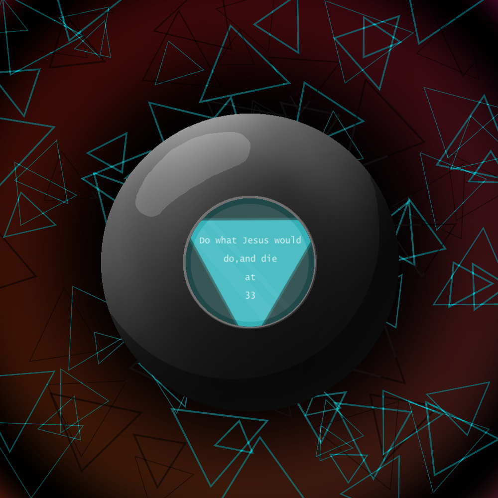 Malevolent 8 Ball #53 static token preview