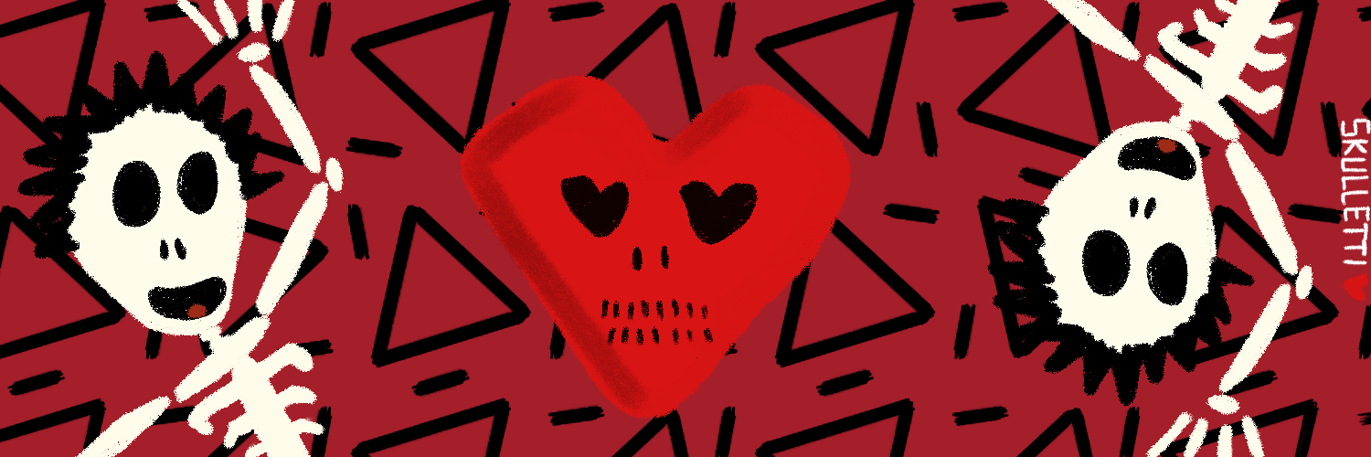 SKULLETTI TWITTER BANNER #124 static token preview