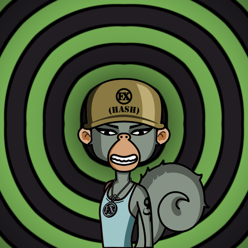 Hash Monkeys #843 static NFT preview