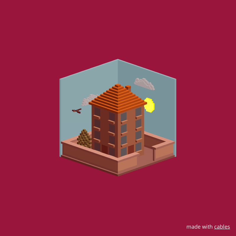 Qute_Places #71 static NFT preview