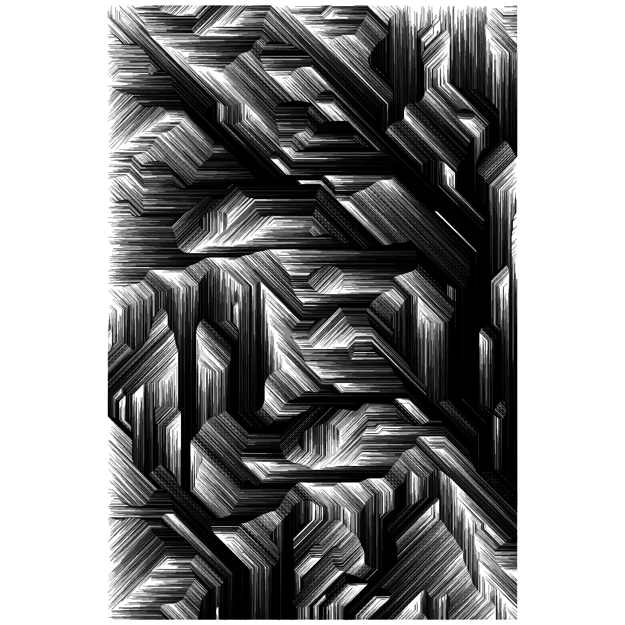 Charcoal Landscapes #55 static NFT preview