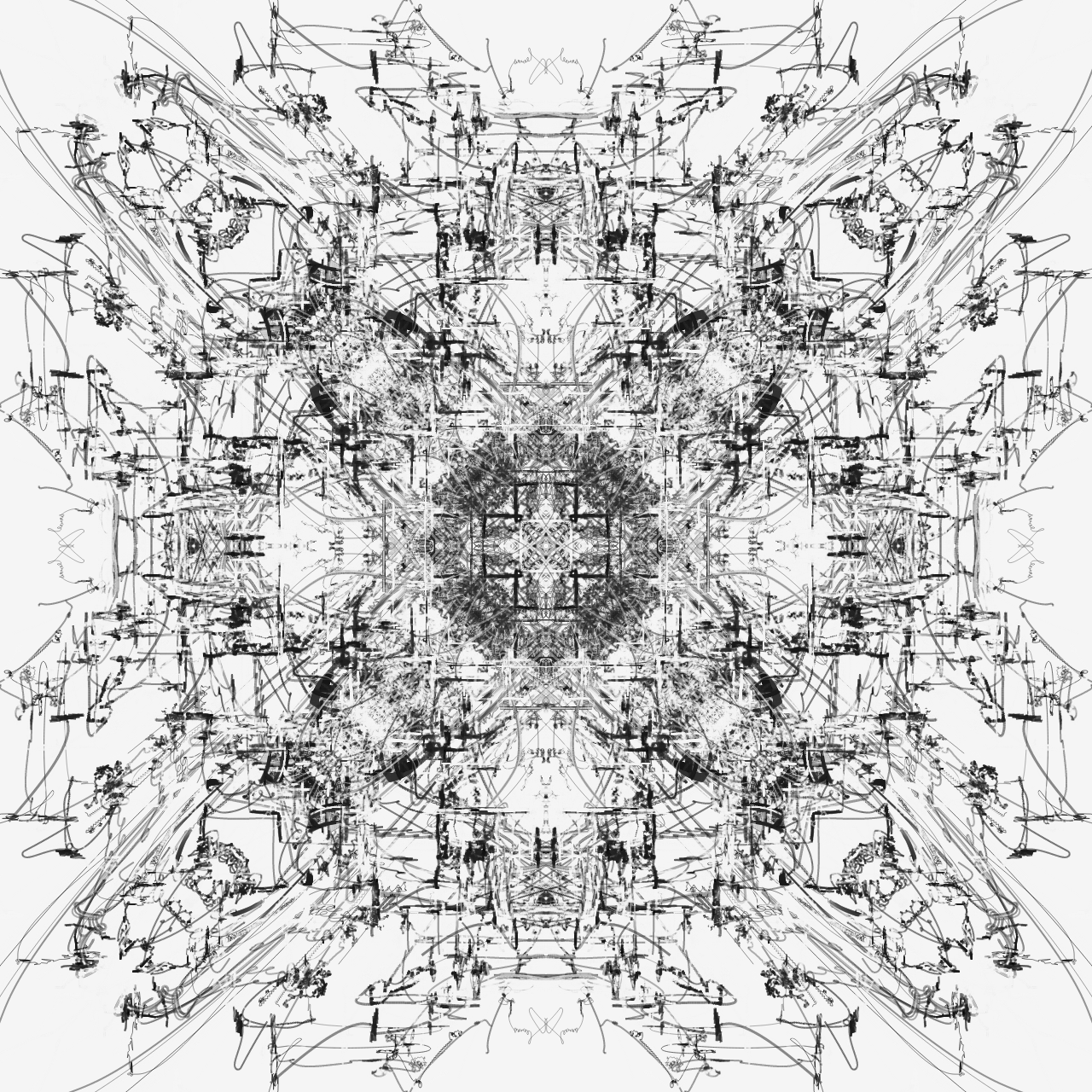 Lost in the attraction / abstraction #130 static NFT preview