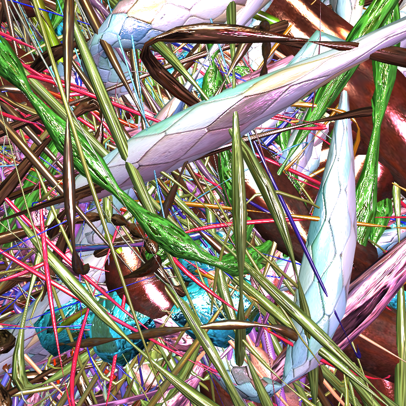 Prismatic Thickets #16 static token preview