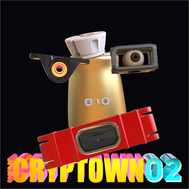 FacesOfCryptown vol.02 #53 static token preview