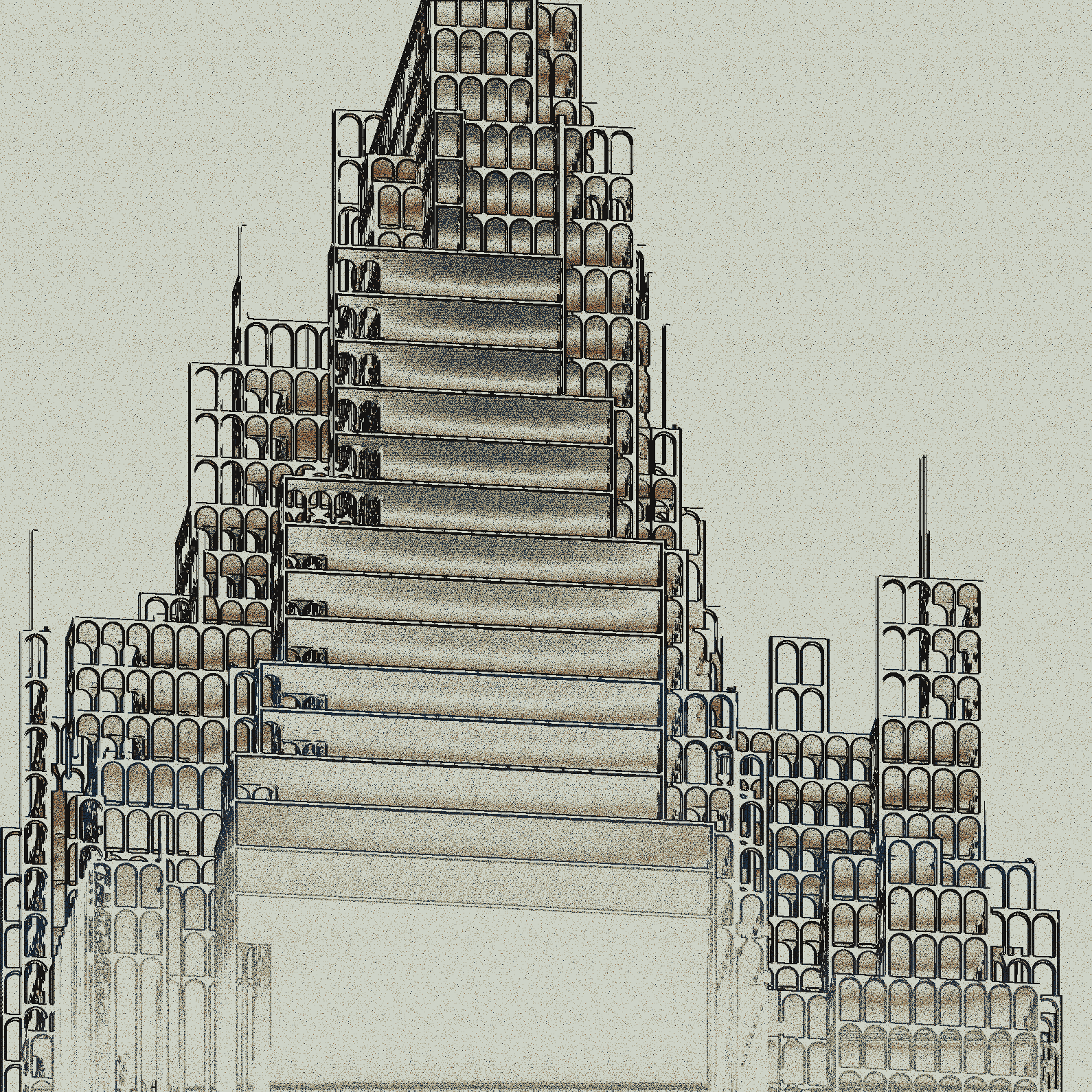Brutalist #264 static NFT preview
