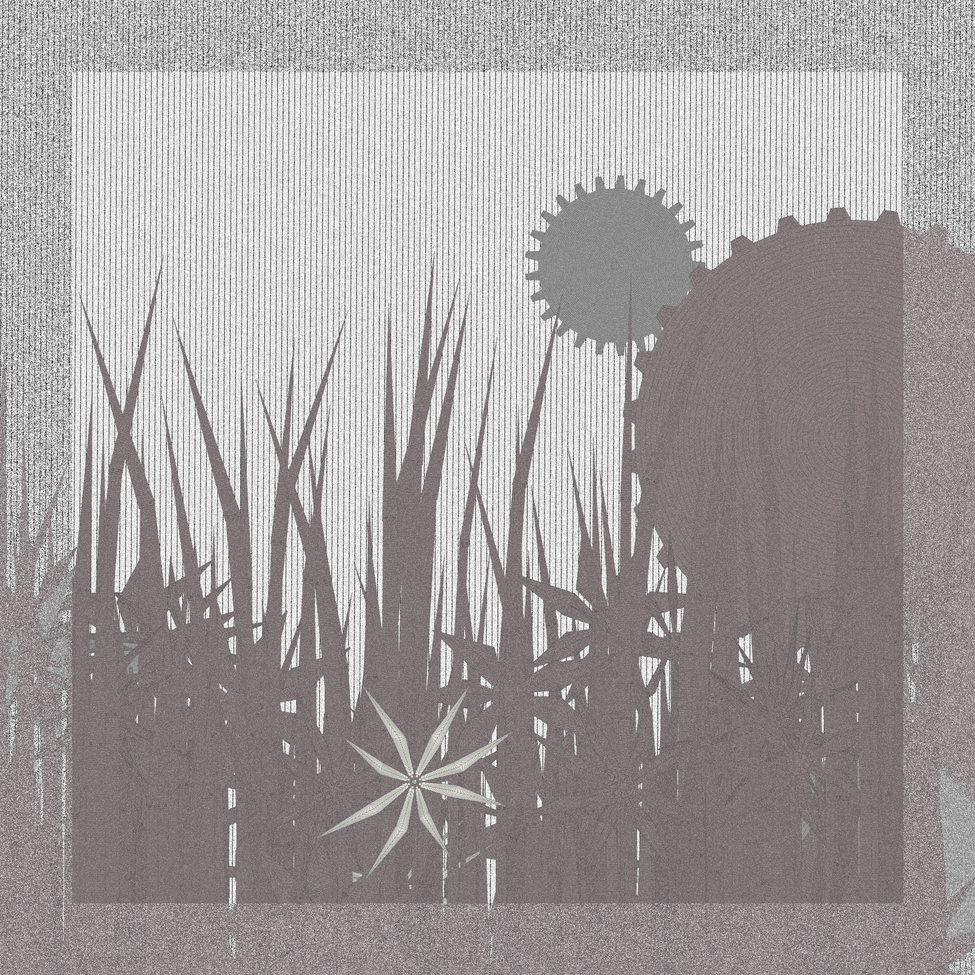 Mecha-Gardens #233 static NFT preview