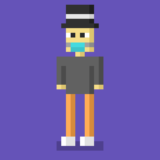 Pixel Dudes #4 static token preview