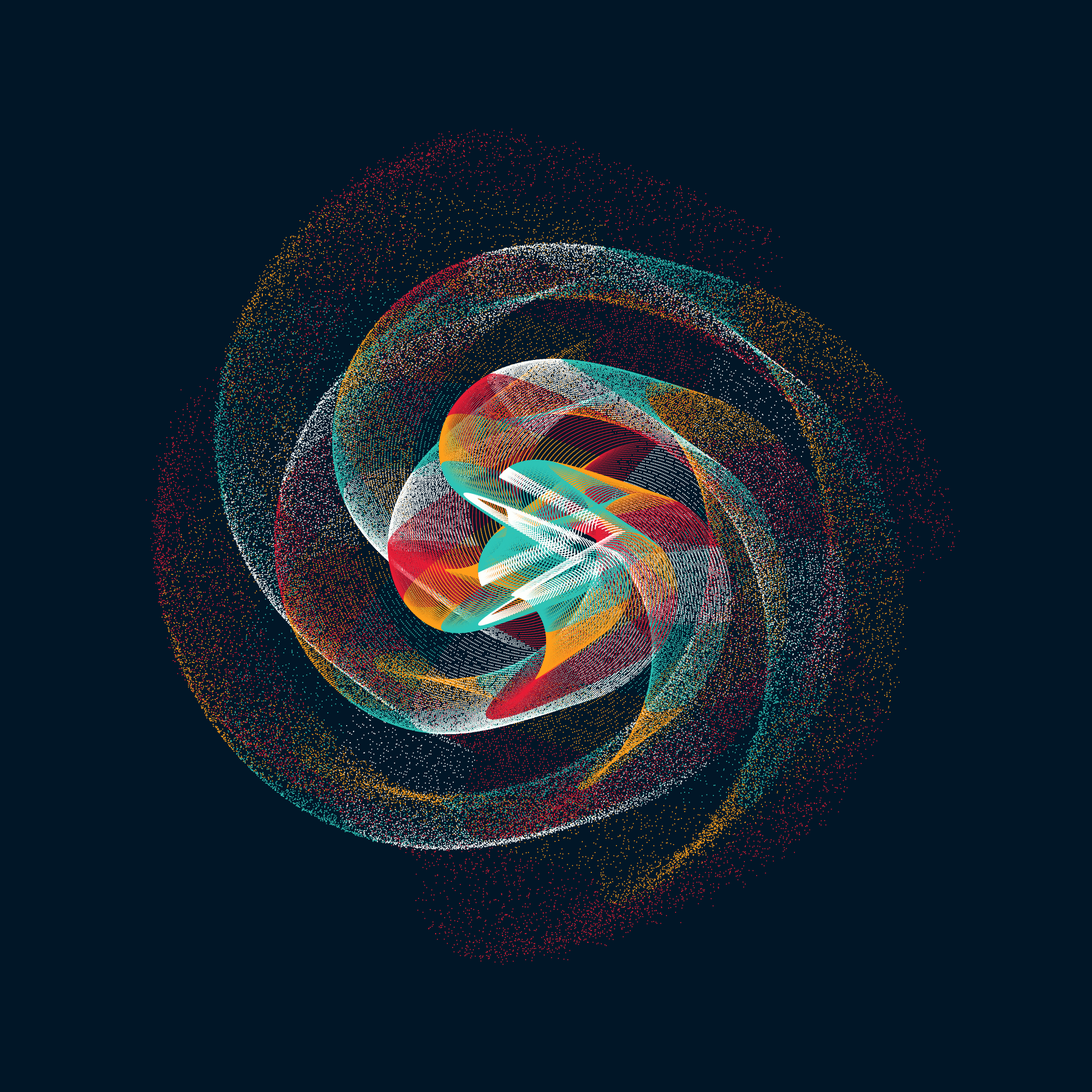 CIRCULAR MURMURATIONS #39 static NFT preview