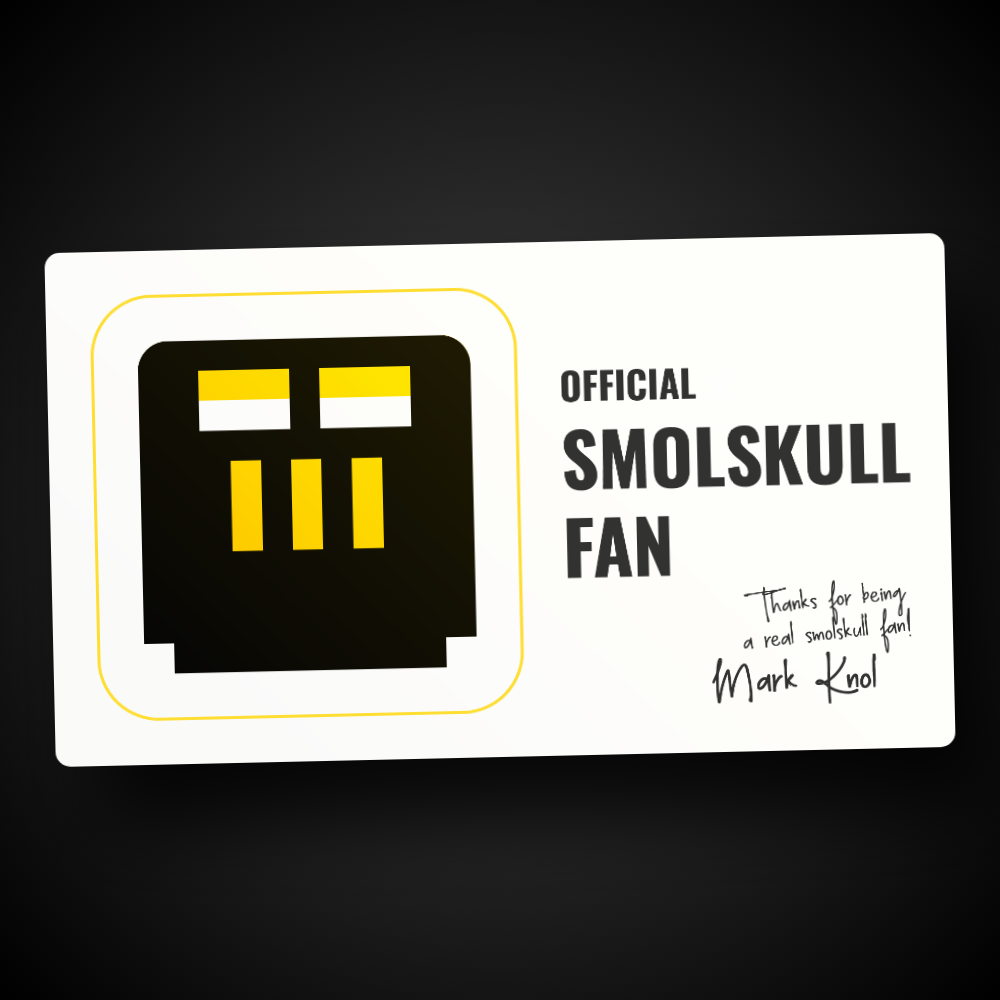 SMOLSKULL-FANCARD #53 static token preview