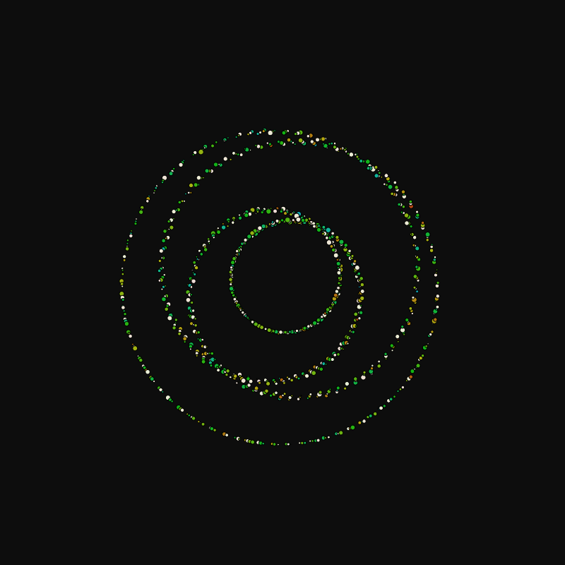 rotating particles #120 static NFT preview
