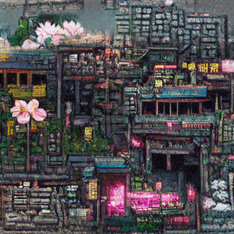 Kowloon Walled City stories #76 static NFT preview
