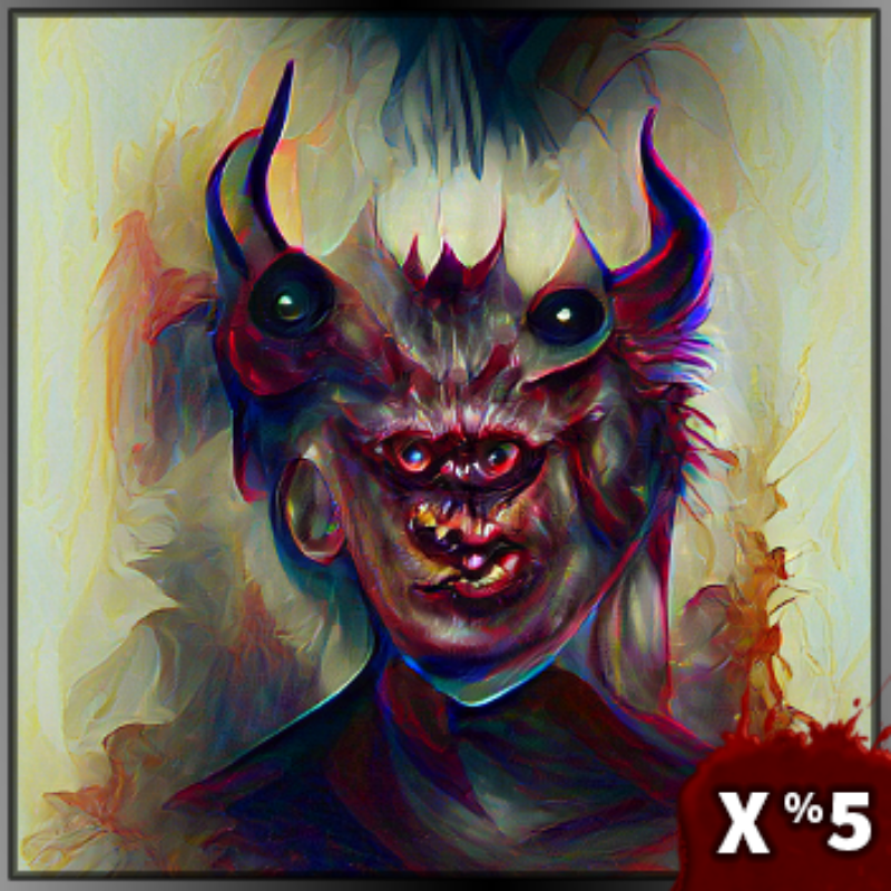 PixelDeMNs - Series IV #32 static token preview