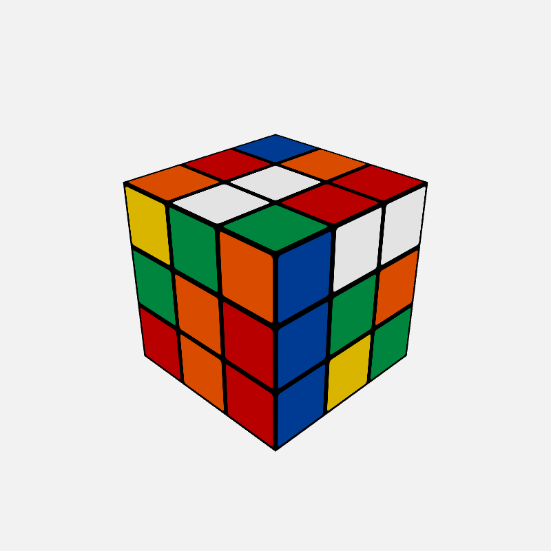 Rubik's Cube #119 static token preview