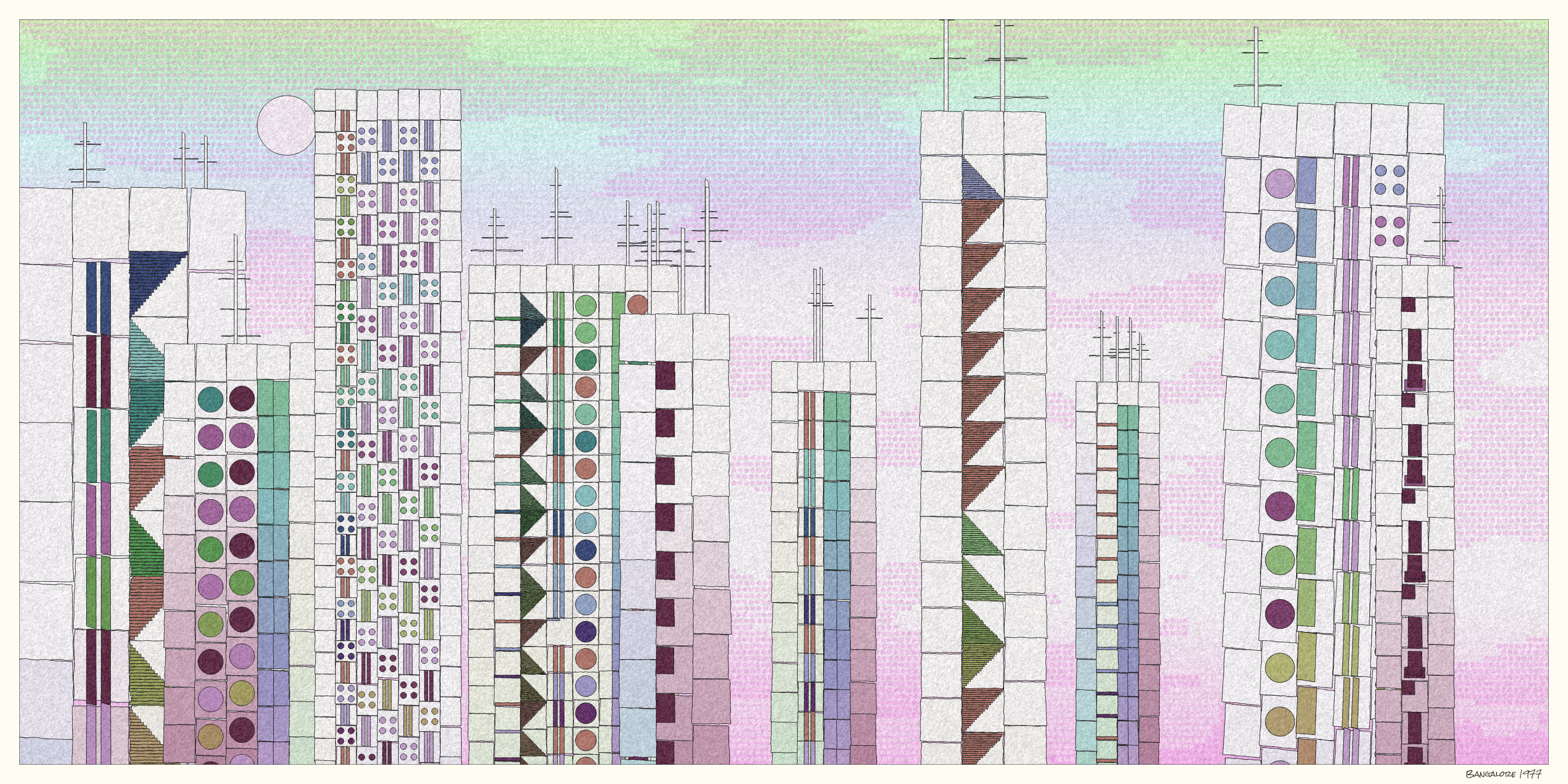 City 1972 #304 static NFT preview