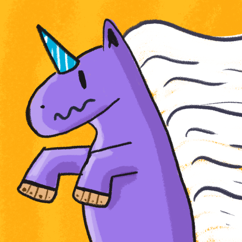 Peculiar unicornos #115 static token preview