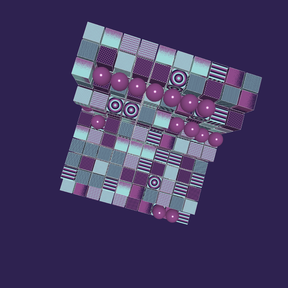 Liquid Cubes #1 static token preview
