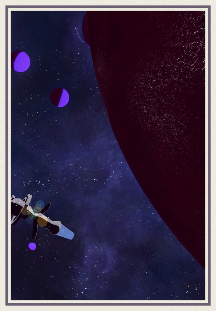 Visa to the stars #448 static NFT preview