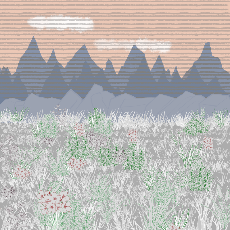 Mountain Meadows #78 static NFT preview
