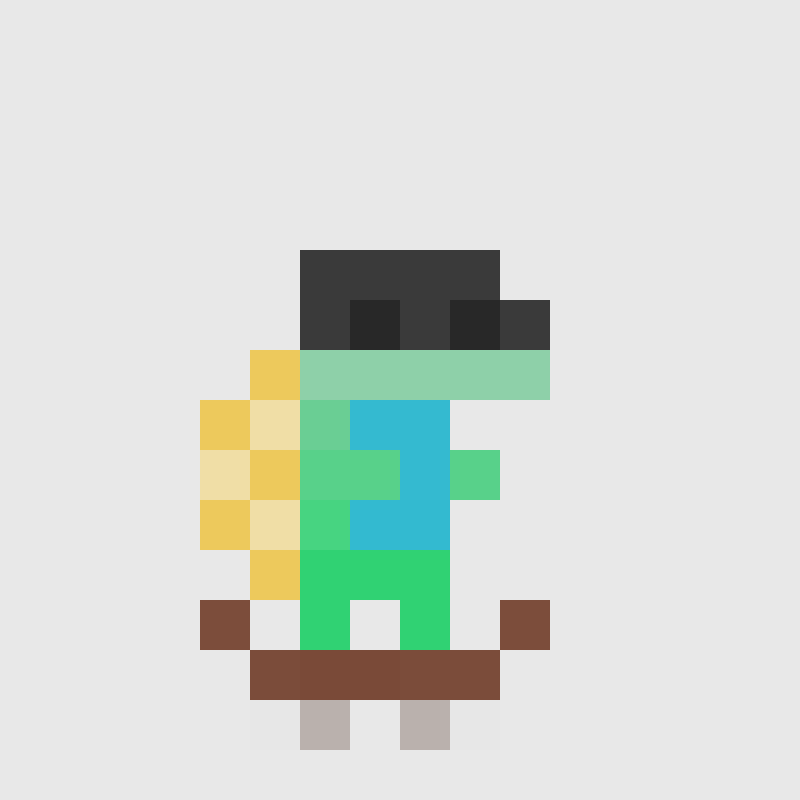 Tiny tortoises. #416 static NFT preview