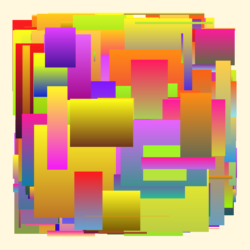 Gradient Rect #74 static NFT preview