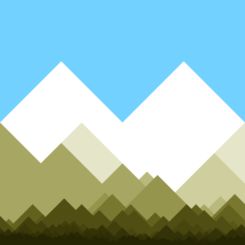 Mountains #168 static token preview