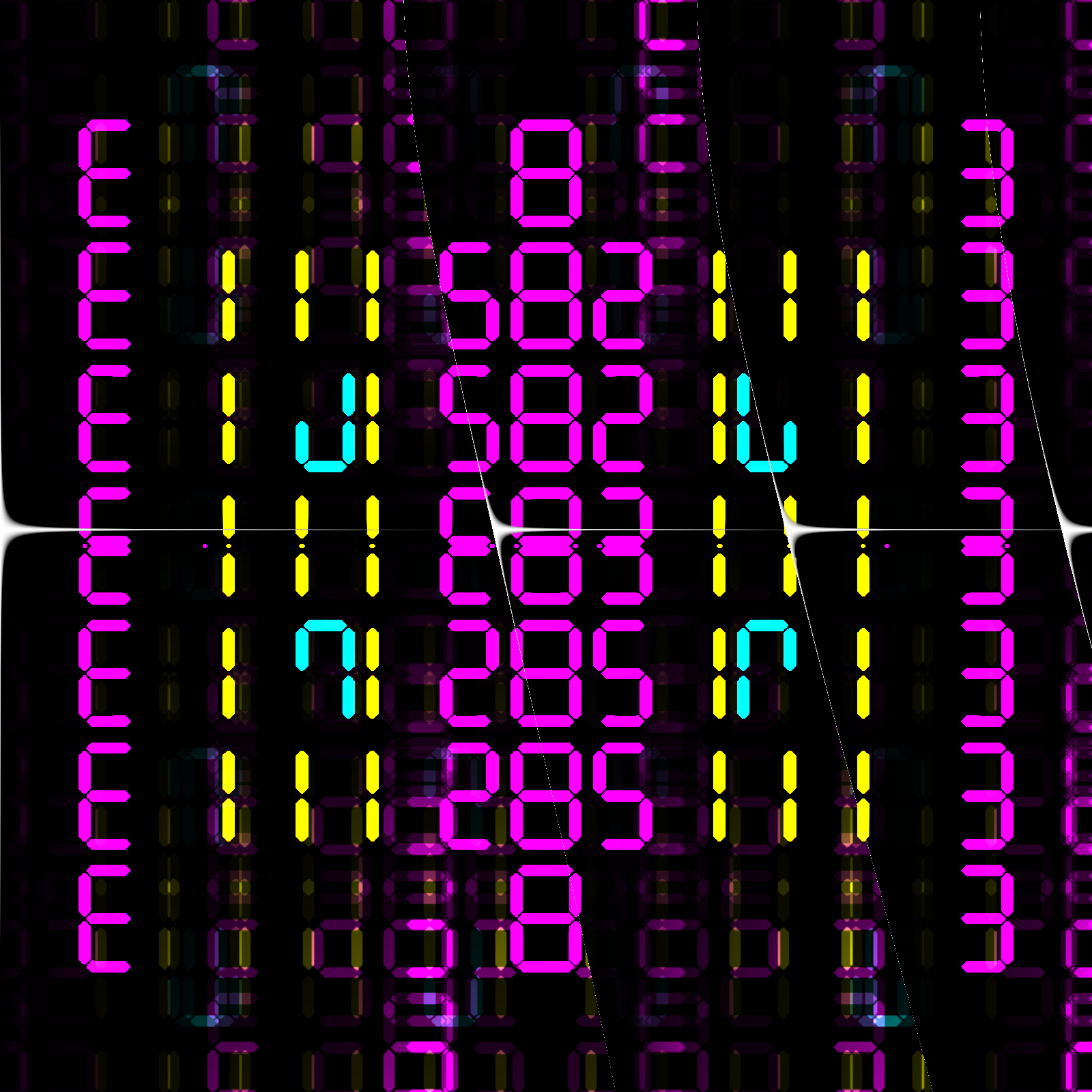 Digits #811 static NFT preview