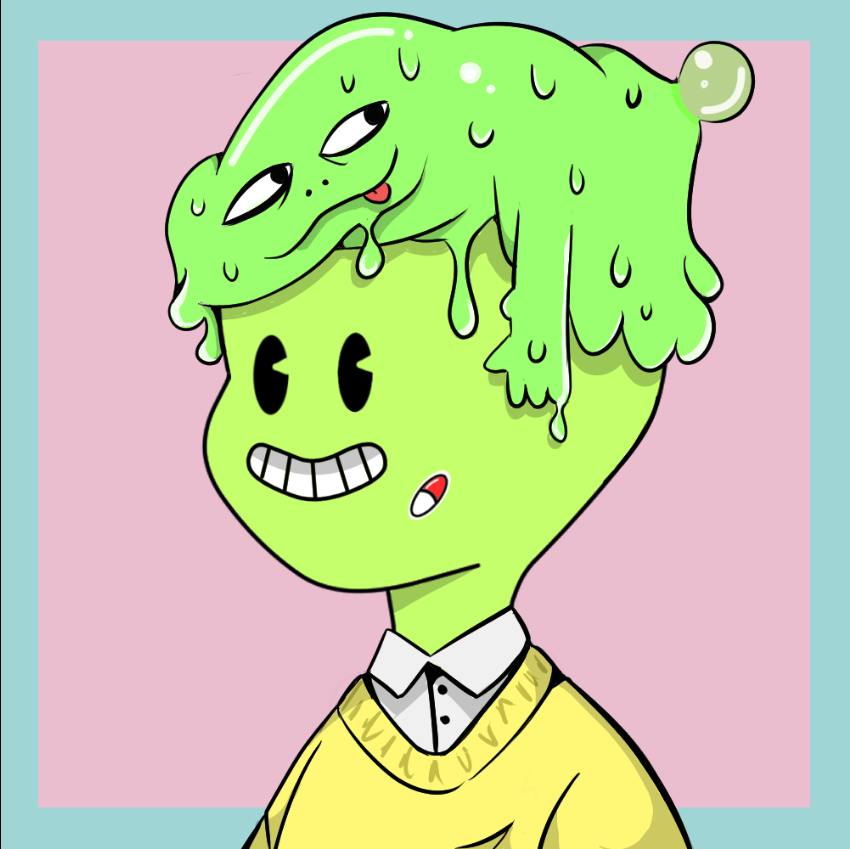 Jelly dudes #1480 static NFT preview