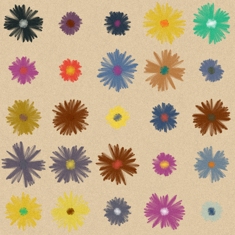 Each day I will buy you flowers #42 static NFT preview