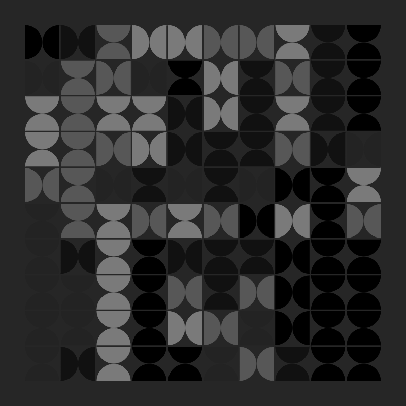 Mid-Century pattern #34 static token preview