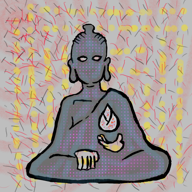 rANDOM LORD BUDDHA #39 static NFT preview