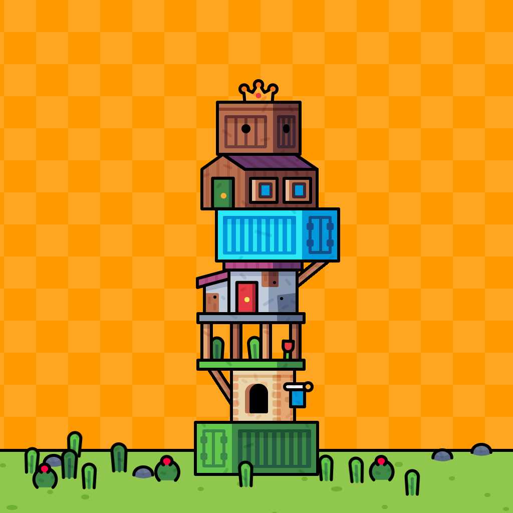 Towerverse #128 static token preview